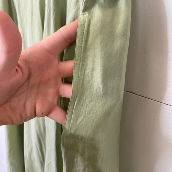 Pappagallo 100% Silk Midi Skirt Size L - Picture 3 of 4